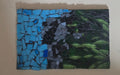 Handmade stained glass Old Man Of the Mountain - Mosaic by Through The Pane Studios