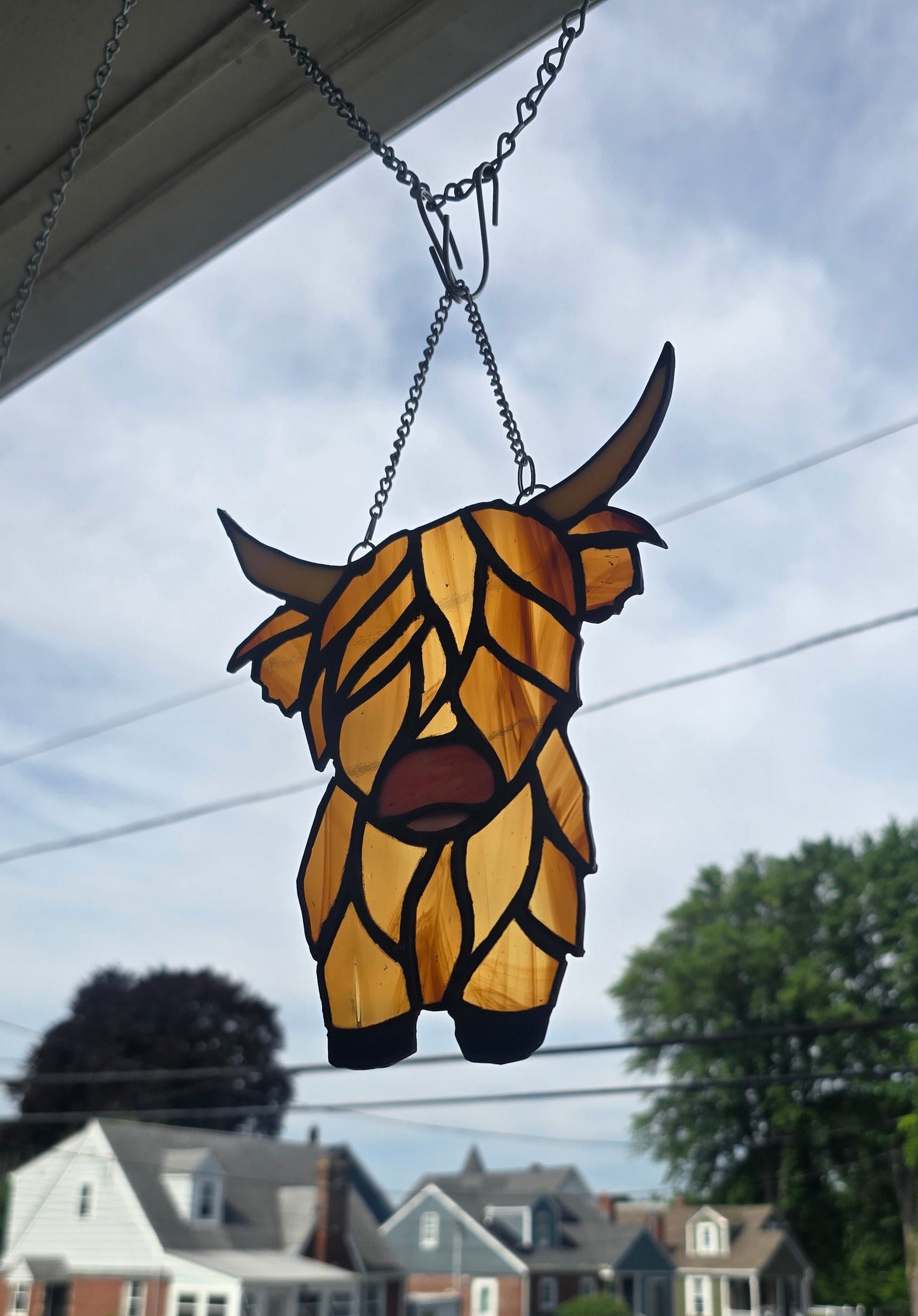 The Highland Cow - Stained Glass