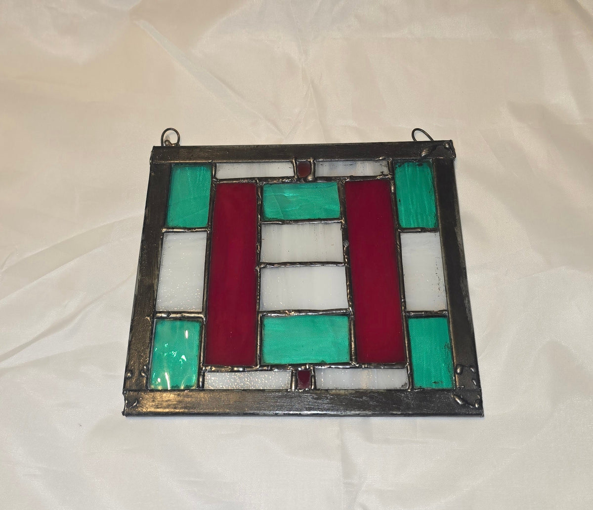 Red White and Green  6 x 6