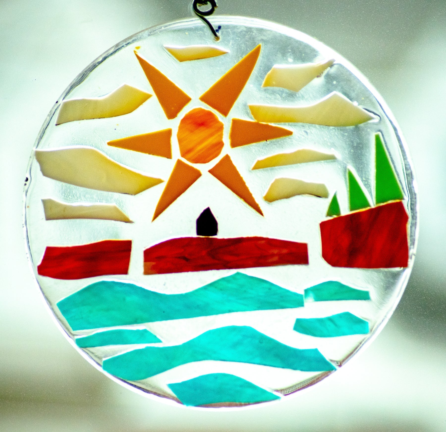 Desert Island - Glass and Resin