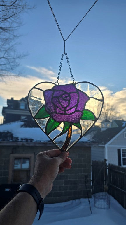 Rose Within a Heart