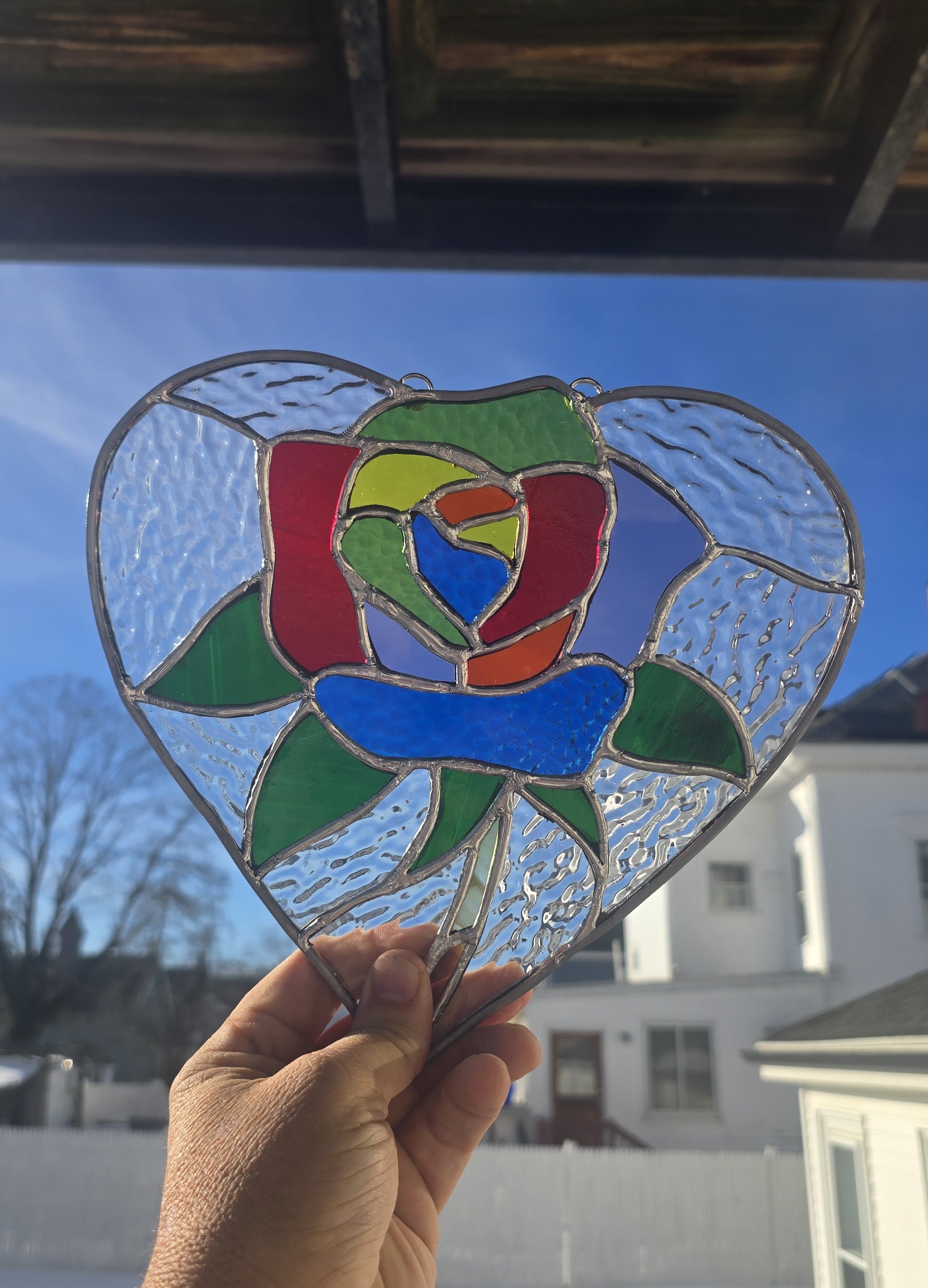 Rose Within a Heart