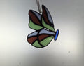 Multiâ€‘Color Butterfly (Variant) â€“ Stained Glass Suncatcher