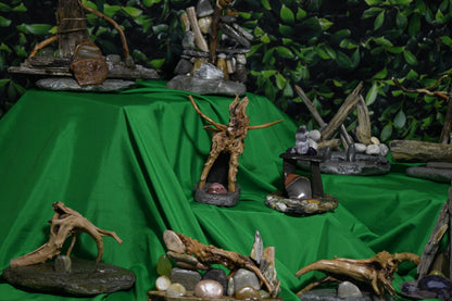 Stained glass stands - sculptures