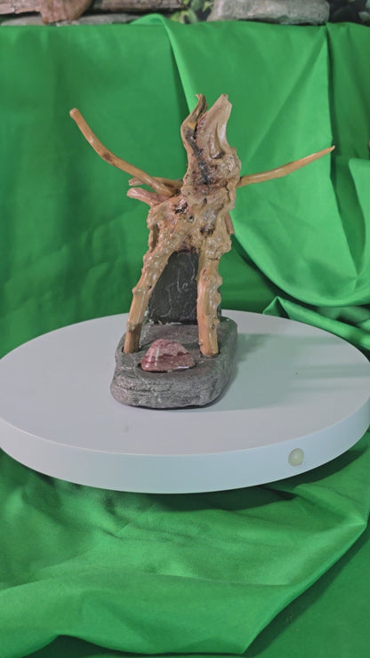 Stained glass stands - sculptures