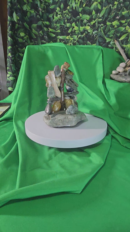 Stained glass stands - sculptures