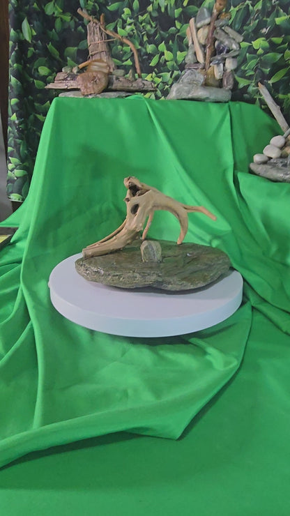 Stained glass stands - sculptures