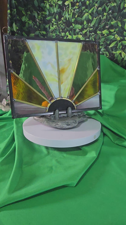 Stained glass stands - sculptures